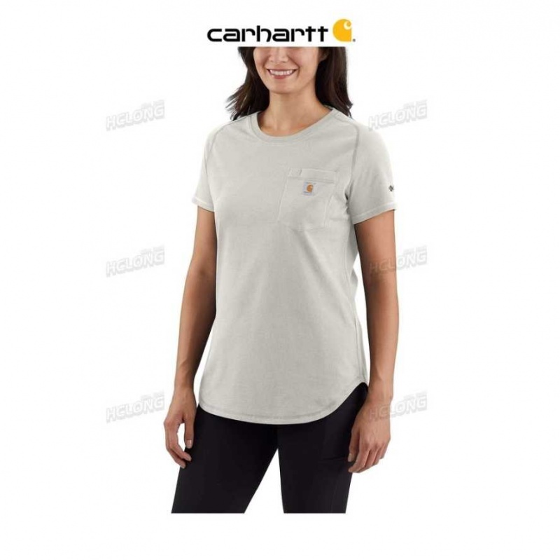 Malt Carhartt Force Relaxed Fit Midweight Pocket T-Shirt - Danmark DRU-7216298