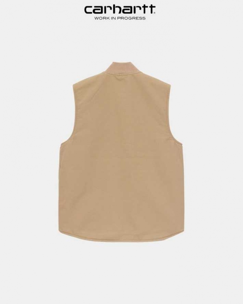 Marron Carhartt Wip Vest (Spring) - Danmark IPE-9487661