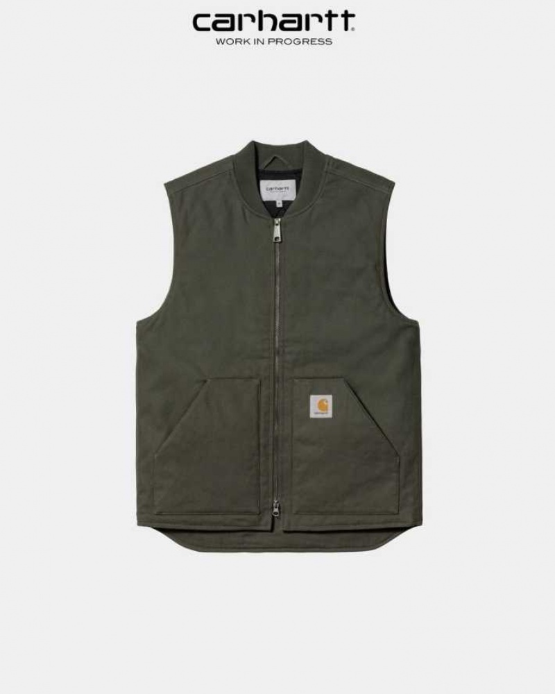 Boxwood Carhartt Wip Vest (D'hiver) - Danmark QFZ-2265335