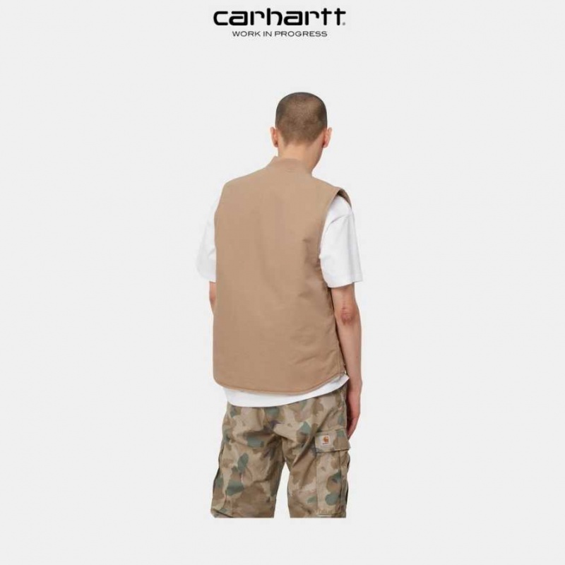 Marron Carhartt Wip Vest (Spring) - Danmark IPE-9487661