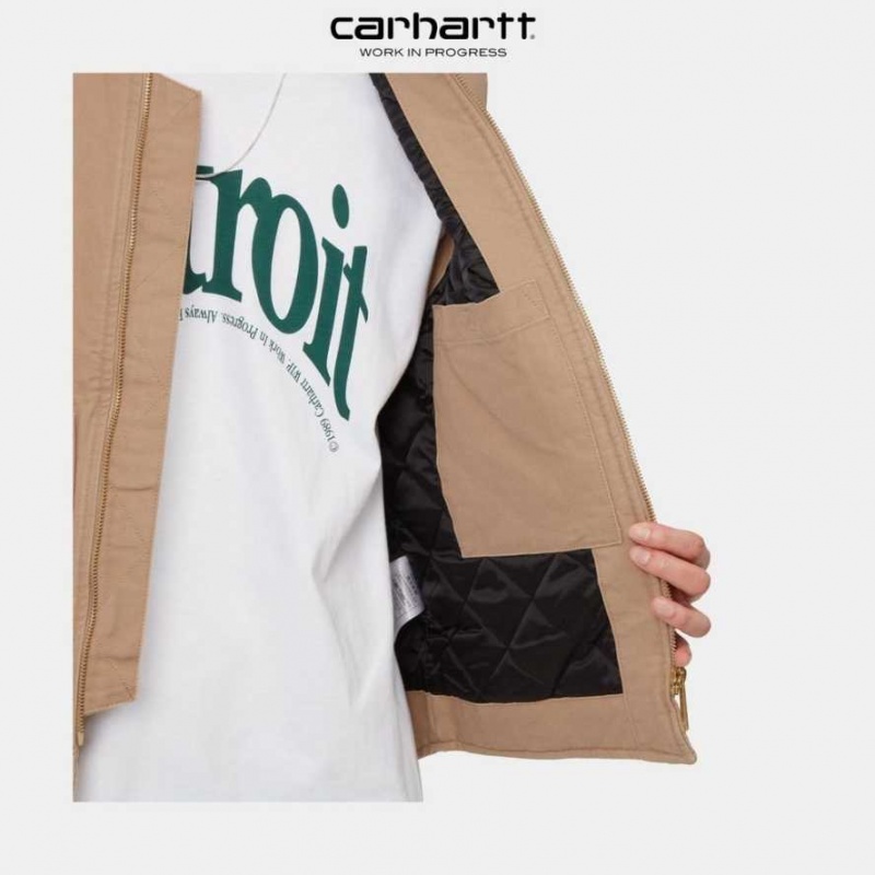 Marron Carhartt Wip Vest (Spring) - Danmark IPE-9487661