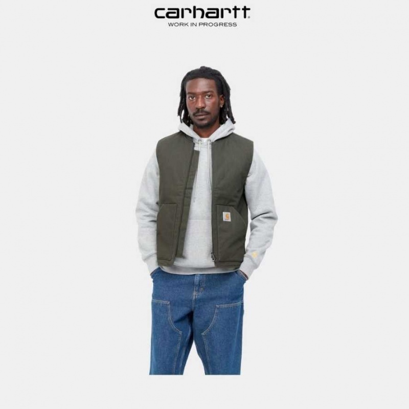 Boxwood Carhartt Wip Vest (D'hiver) - Danmark QFZ-2265335