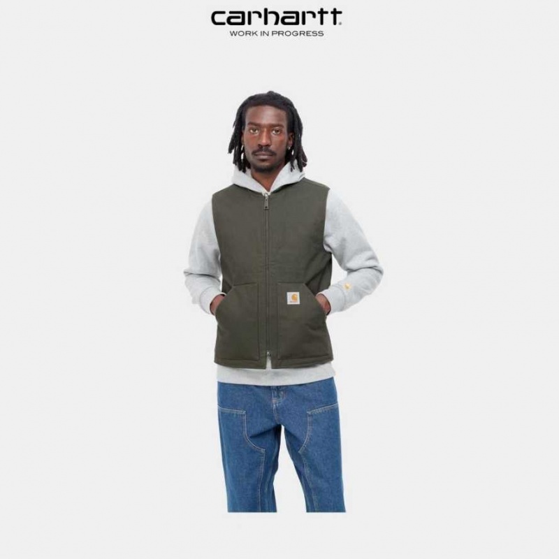 Boxwood Carhartt Wip Vest (D'hiver) - Danmark QFZ-2265335