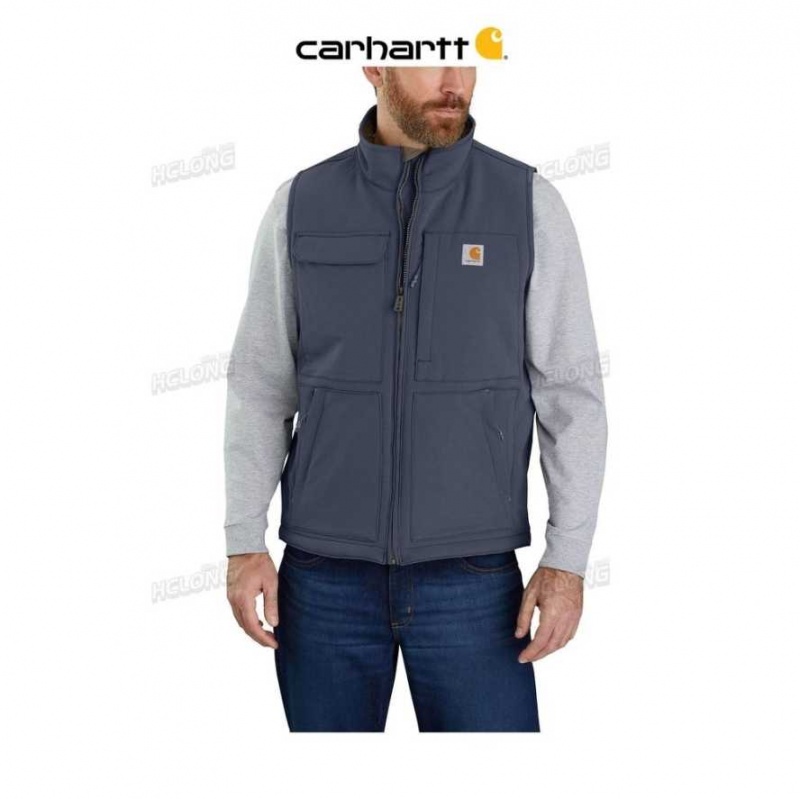 Bluestone Carhartt Super Dux Relaxed Fit Sherpa-Doublée Vest - Danmark GNI-4161009