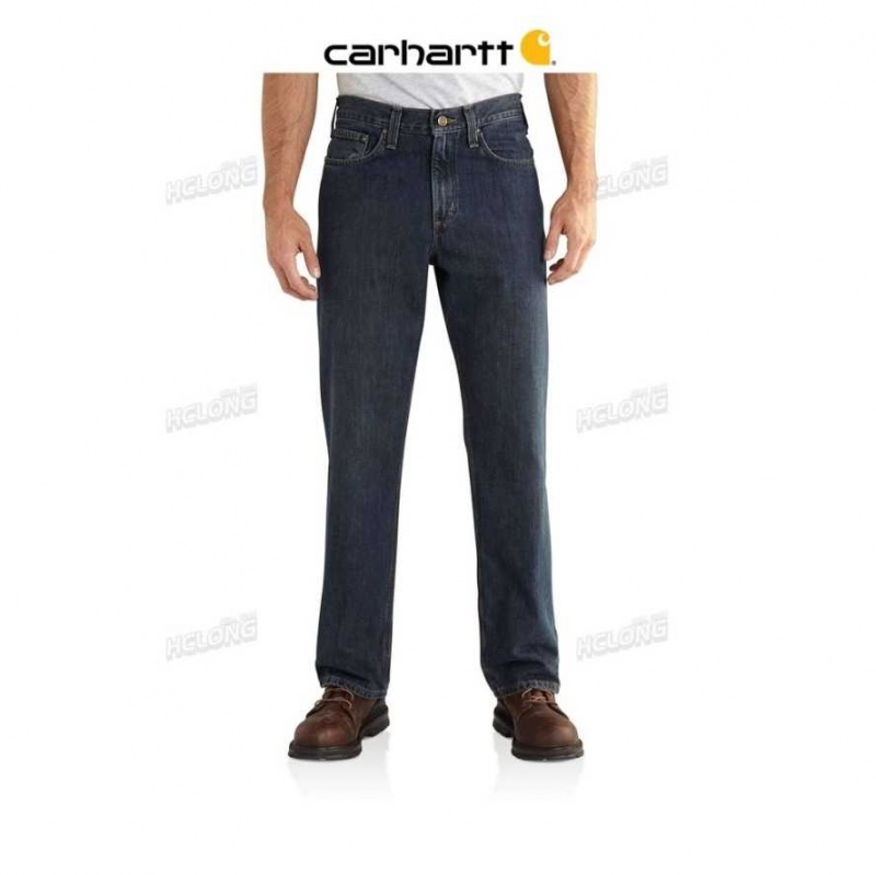 Bed Rock Carhartt Relaxed Fit 5-Pocket Jean Bed - Danmark BWJ-9054786