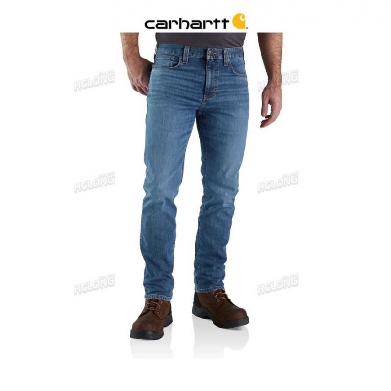 Houghton Carhartt Rugged Flex Droit Fit Tapered Leg Jean - Danmark SAD-2110134