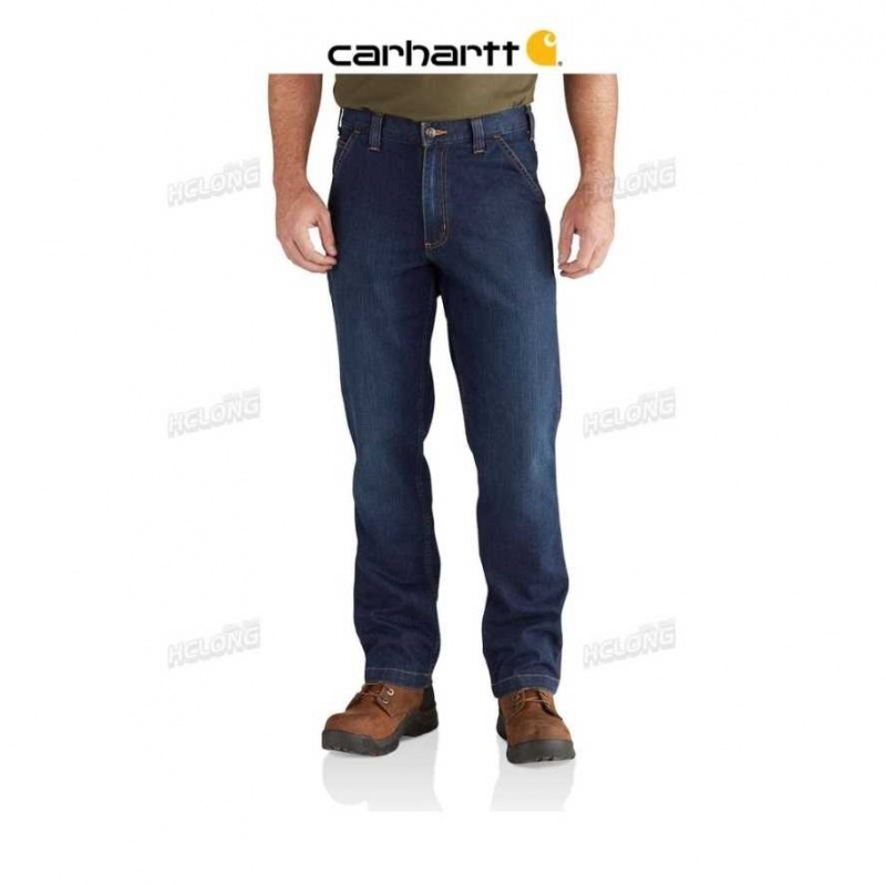 Superior Carhartt Rugged Flex Relaxed Fit Utility Jean - Danmark CSM-2301164