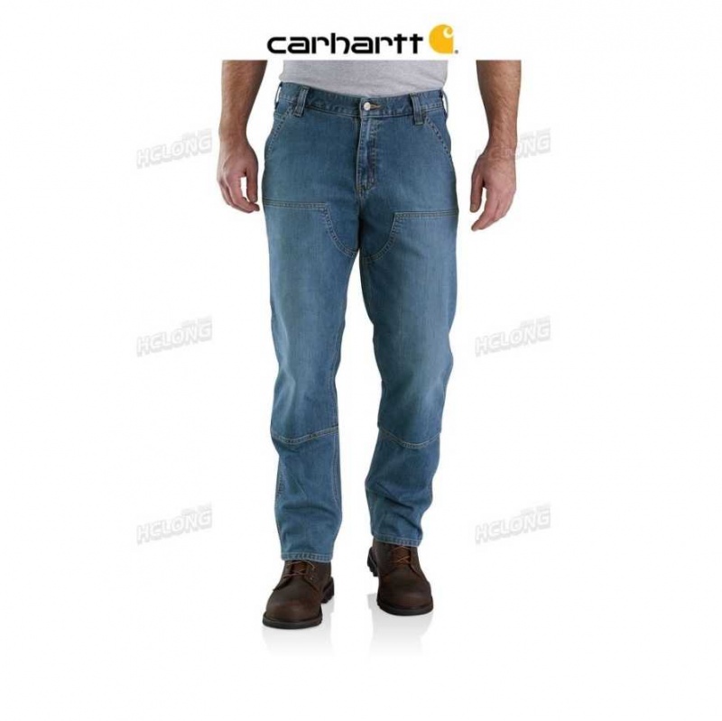 Tahoe Carhartt Rugged Flex Relaxed Fit Double-Front Utility Jean - Danmark XMO-6469268