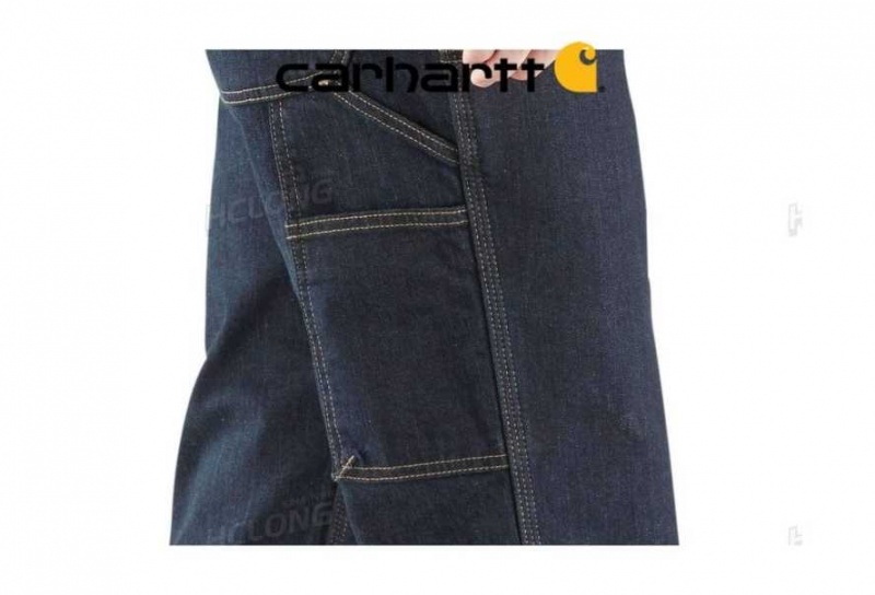 Erie Carhartt Rugged Flex Relaxed Fit Double-Front Utility Jean - Danmark NET-2056948