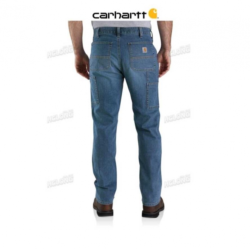 Tahoe Carhartt Rugged Flex Relaxed Fit Double-Front Utility Jean - Danmark XMO-6469268