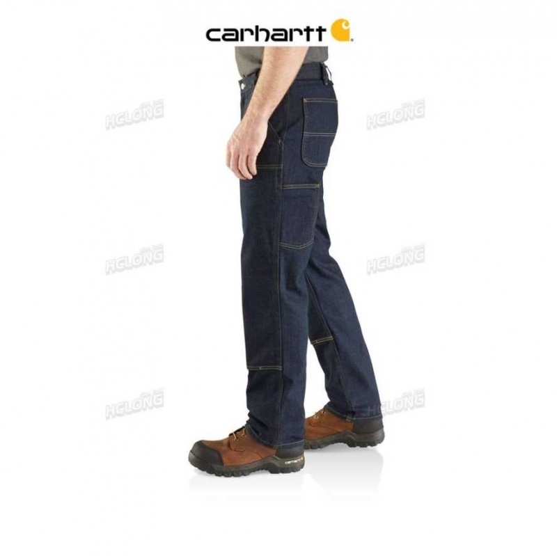 Erie Carhartt Rugged Flex Relaxed Fit Double-Front Utility Jean - Danmark NET-2056948