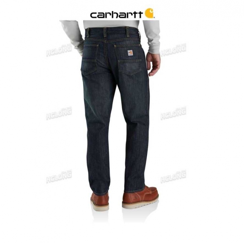 Sable Carhartt Flame Resistant Force Rugged Flex Relaxed Fit 5-Pocket Jean - Danmark JZK-7650427