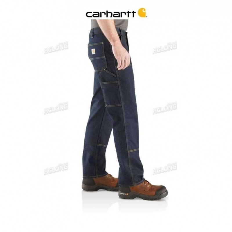 Erie Carhartt Rugged Flex Relaxed Fit Double-Front Utility Jean - Danmark NET-2056948