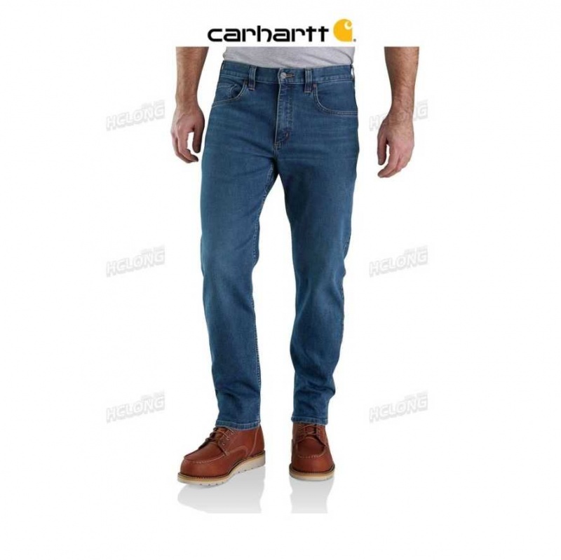 Rainier Carhartt Force Relaxed Fit Low Rise 5-Pocket Jean - Danmark FNY-2357403