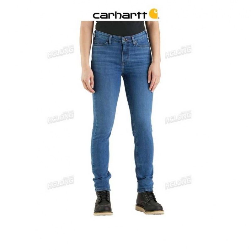 Laurel Carhartt Rugged Flex Slim Fit Tapered Jean - Danmark IHZ-0694104