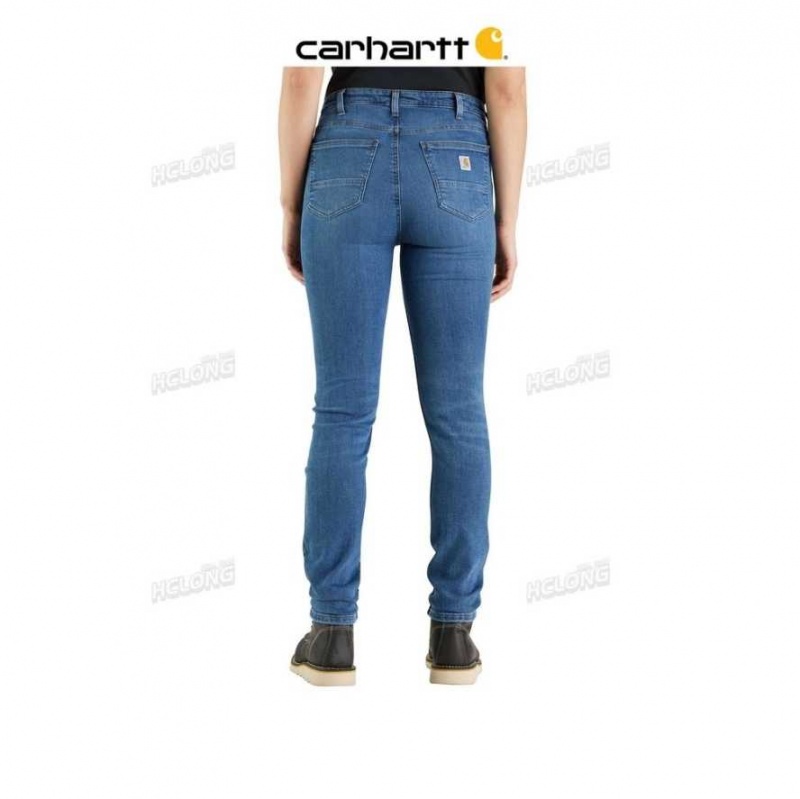 Laurel Carhartt Rugged Flex Slim Fit Tapered Jean - Danmark IHZ-0694104