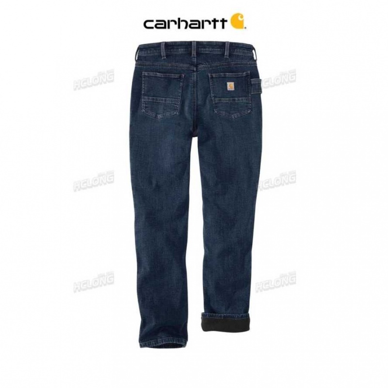 Teak Carhartt Rugged Flex Relaxed Fit Doublée Jean - Danmark BUD-6982947