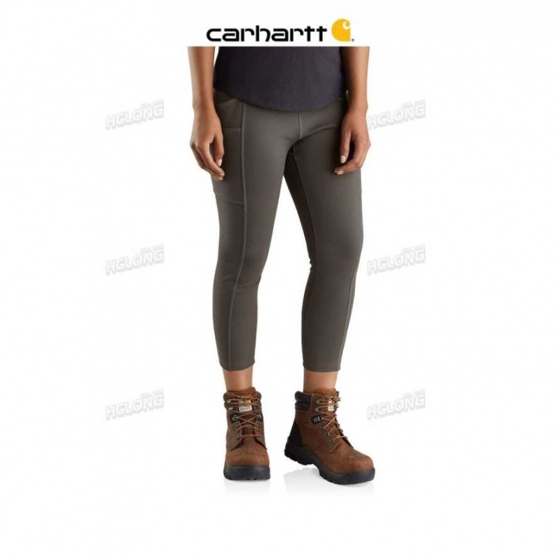 Tarmac Carhartt Force Fitted Legere Ankle Length Legging - Danmark IXQ-3887551