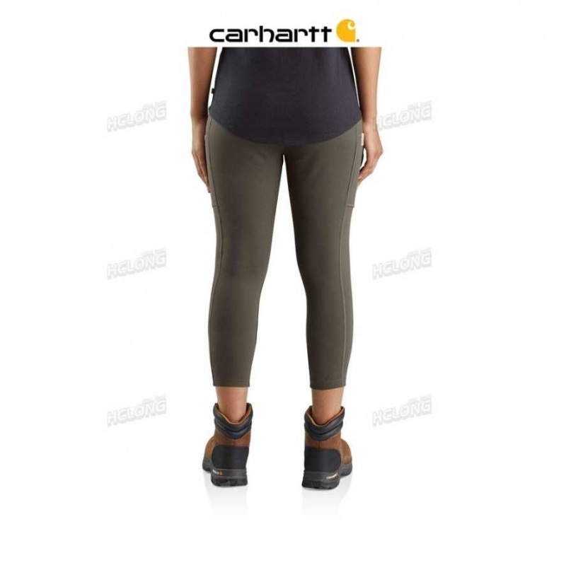 Tarmac Carhartt Force Fitted Legere Ankle Length Legging - Danmark IXQ-3887551