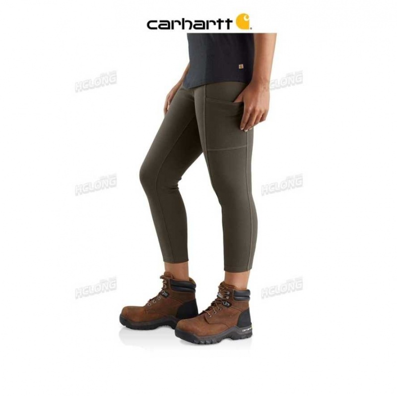 Tarmac Carhartt Force Fitted Legere Ankle Length Legging - Danmark IXQ-3887551