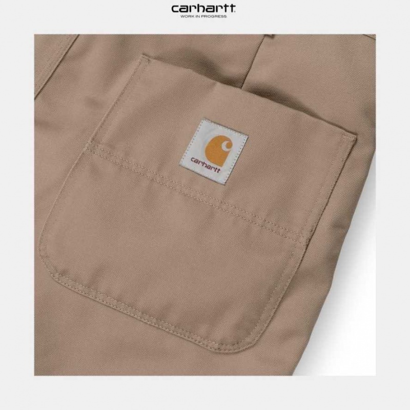 Leather Carhartt Wip Abbott Pant - Danmark PTE-3762270