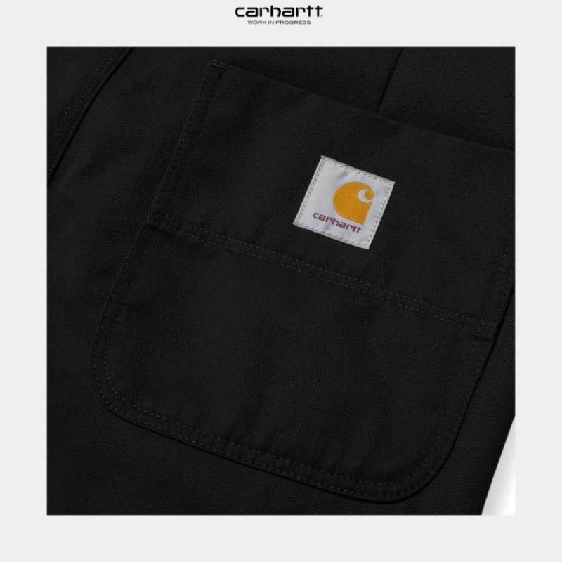 Noir Carhartt Wip Abbott Pant - Danmark NYI-9723710