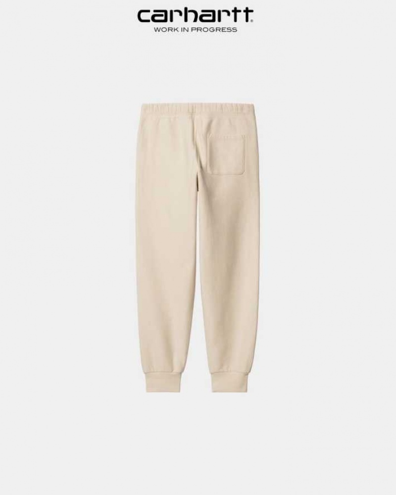 Calico Carhartt Wip American Script Jogging Pant - Danmark KJI-4927427