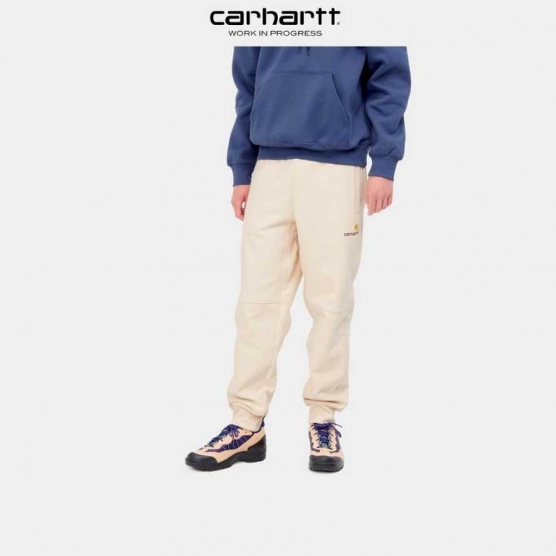 Calico Carhartt Wip American Script Jogging Pant - Danmark KJI-4927427