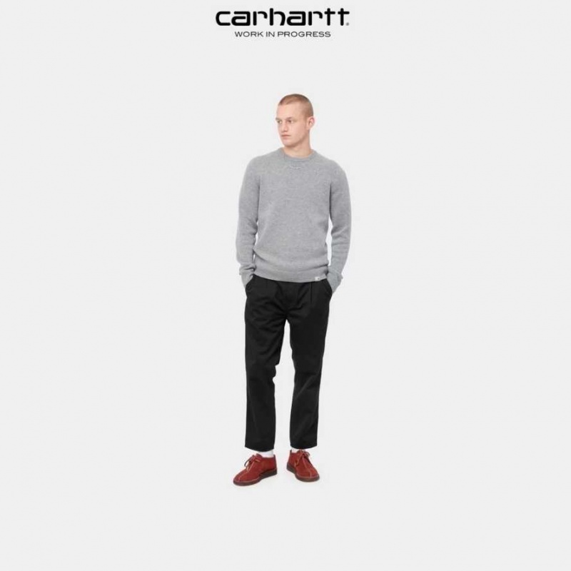 Noir Carhartt Wip Abbott Pant - Danmark NYI-9723710