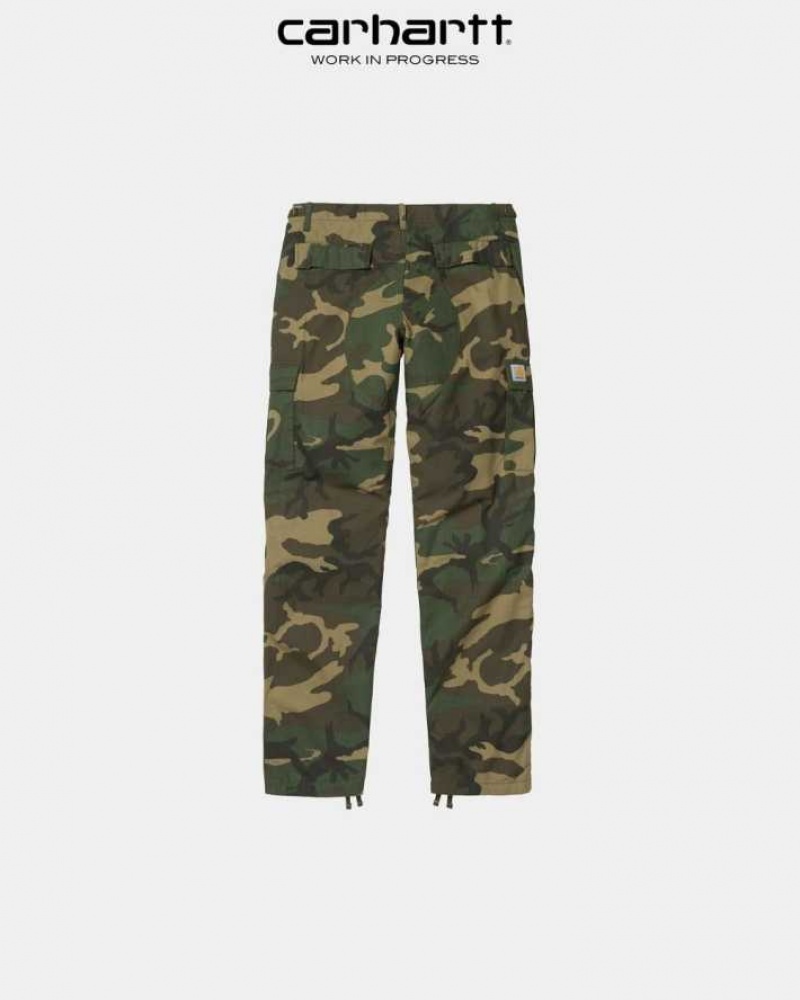 Camouflage Carhartt Wip Aviation Pant - Danmark RWW-4819444