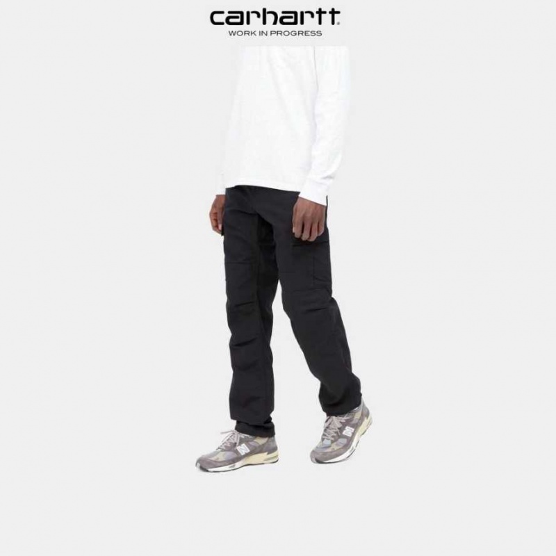 Noir Carhartt Wip Aviation Pant - Danmark QWG-9669553