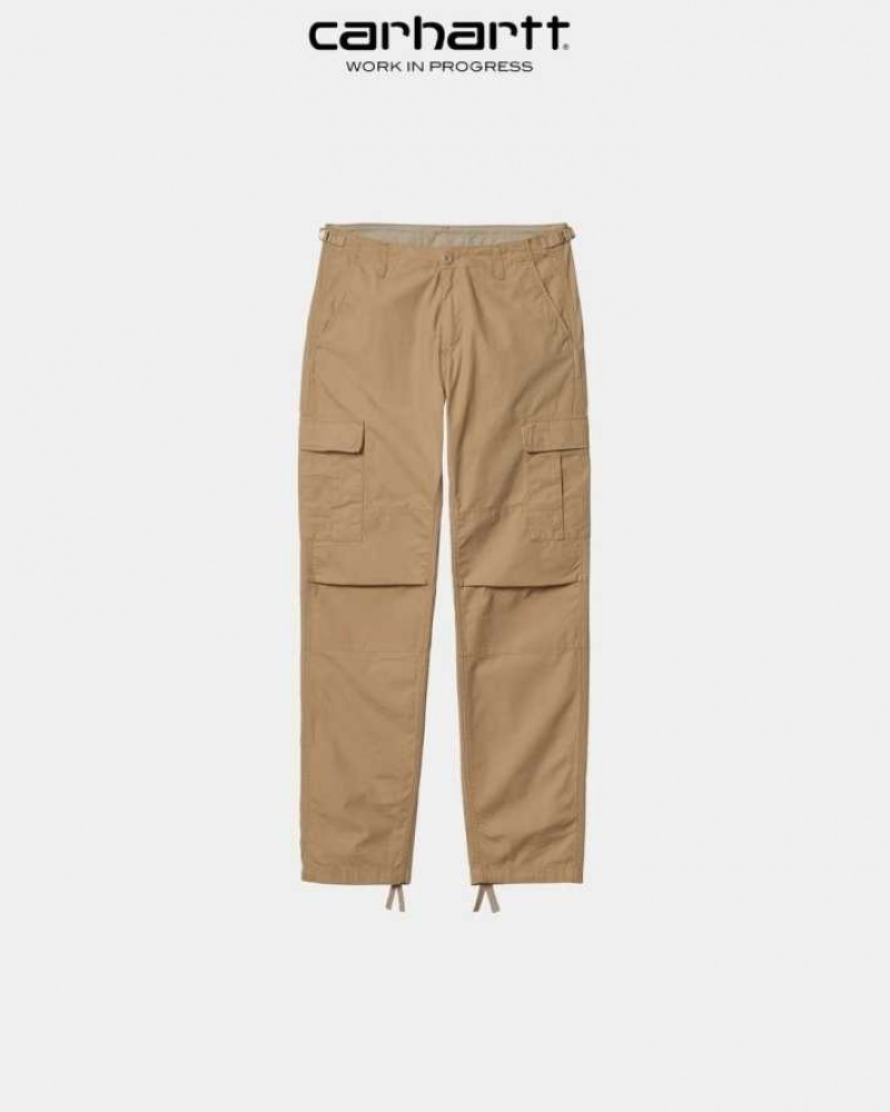 Marron Carhartt Wip Aviation Pant - Danmark OCF-0729851