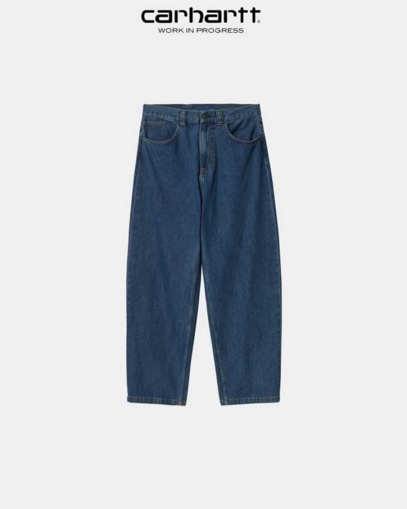 Bleu Carhartt Wip Brandon Pant - Danmark BKM-6688417