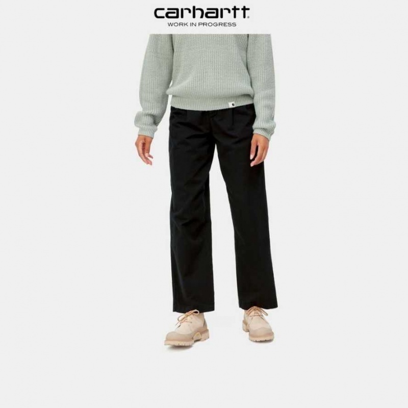 Noir Carhartt Wip Cara Pant - Danmark GEN-2852606