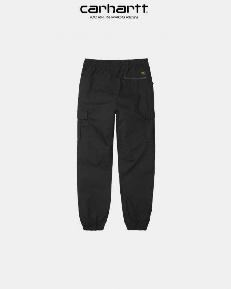 Noir Carhartt Wip Cargo Jogger Pant - Danmark PWI-7095228