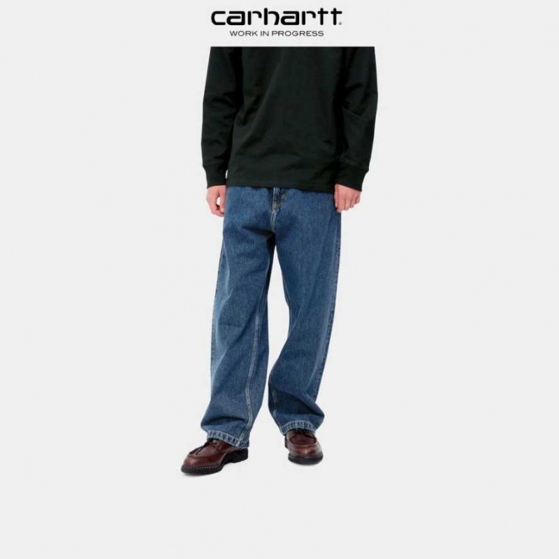 Bleu Carhartt Wip Brandon Pant - Danmark BKM-6688417