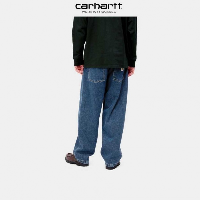 Bleu Carhartt Wip Brandon Pant - Danmark BKM-6688417