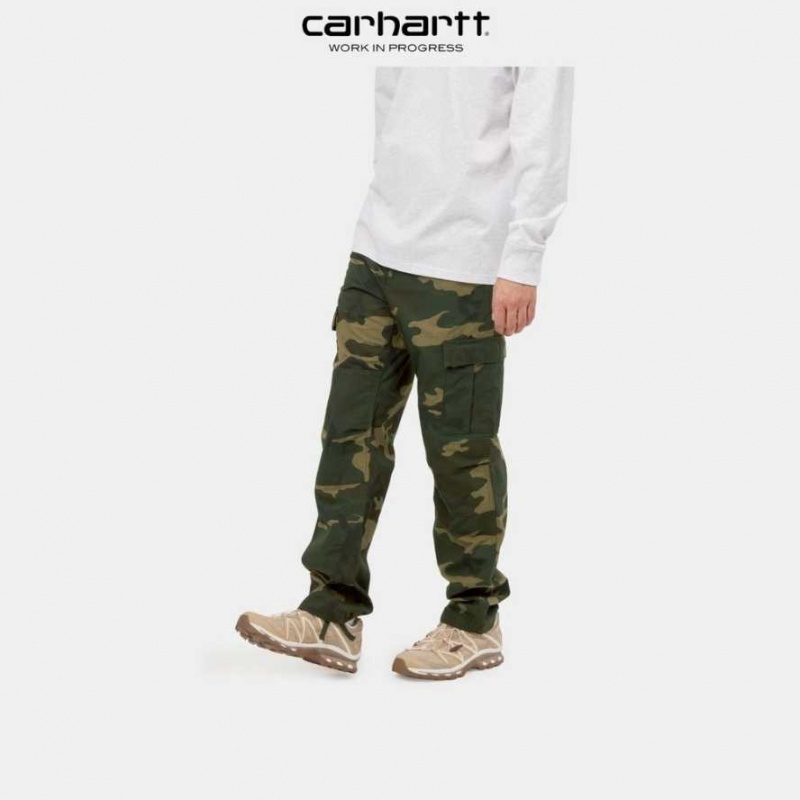 Camouflage Carhartt Wip Aviation Pant - Danmark RWW-4819444