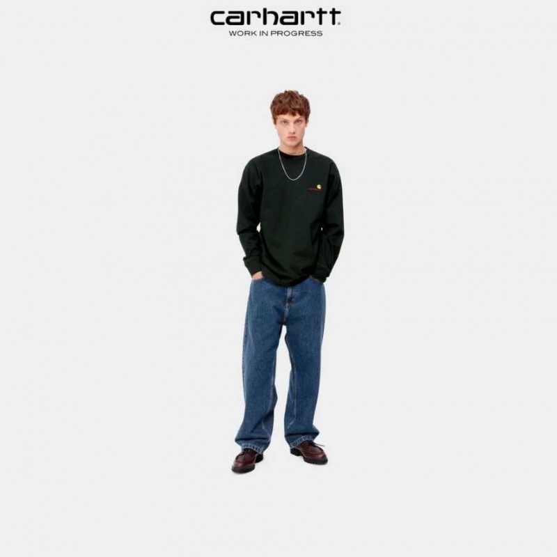 Bleu Carhartt Wip Brandon Pant - Danmark BKM-6688417