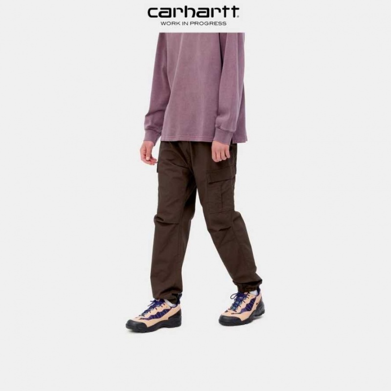 Noir Carhartt Wip Cargo Jogger Pant - Danmark TRI-0203473