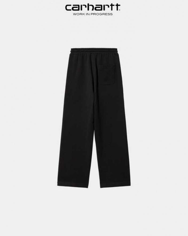 Noir Carhartt Wip Casey Sweat Pant - Danmark ZIH-7031231