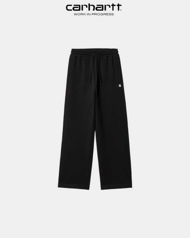 Noir Carhartt Wip Casey Sweat Pant - Danmark ZIH-7031231