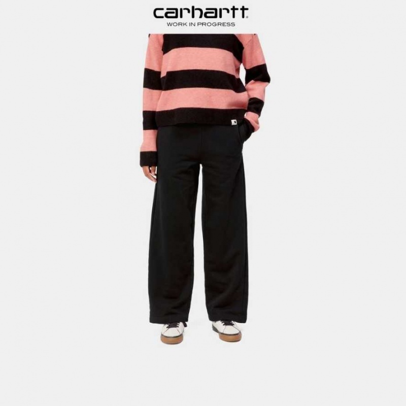 Noir Carhartt Wip Casey Sweat Pant - Danmark ZIH-7031231