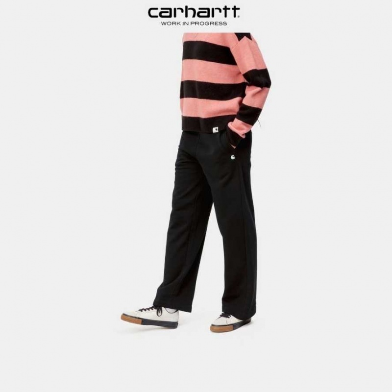 Noir Carhartt Wip Casey Sweat Pant - Danmark ZIH-7031231