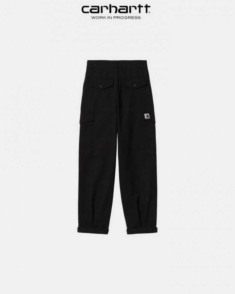 Noir Carhartt Wip Collins Pant - Danmark MBX-2047113