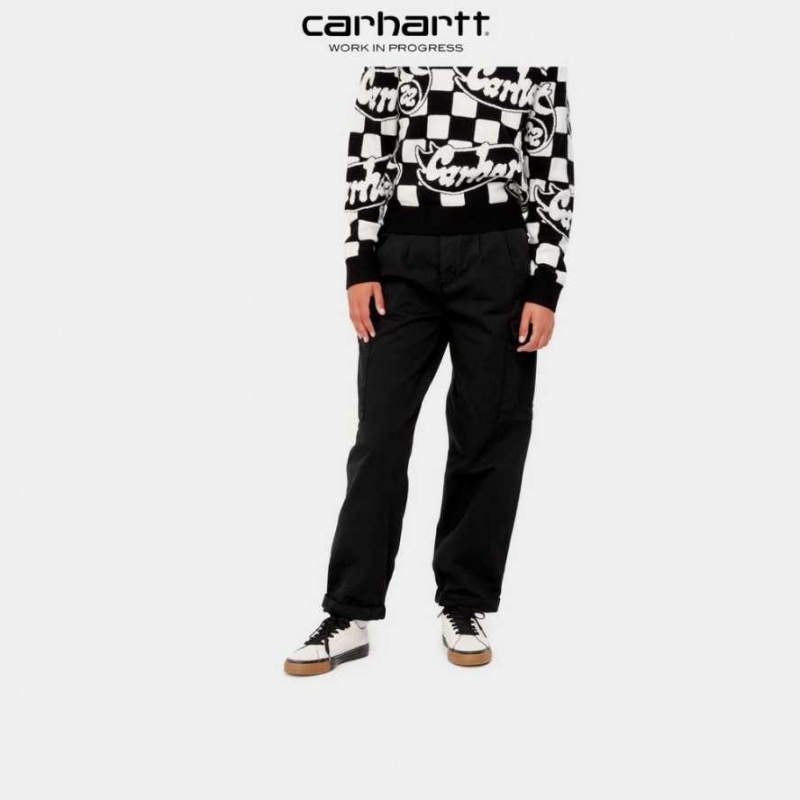 Noir Carhartt Wip Collins Pant - Danmark MBX-2047113