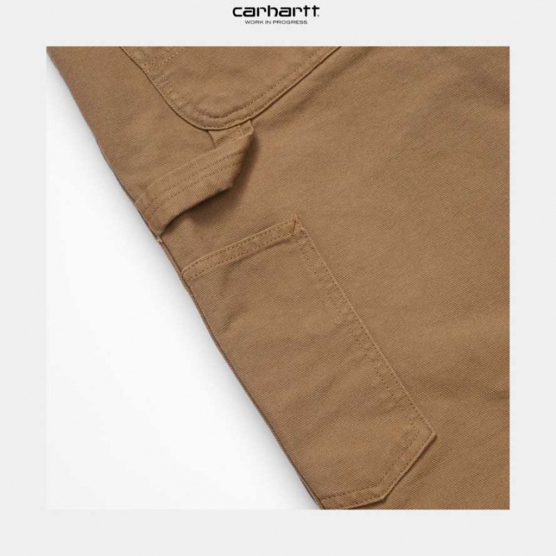 Marron Carhartt Wip Double Knee Pant - Danmark NAH-0293188