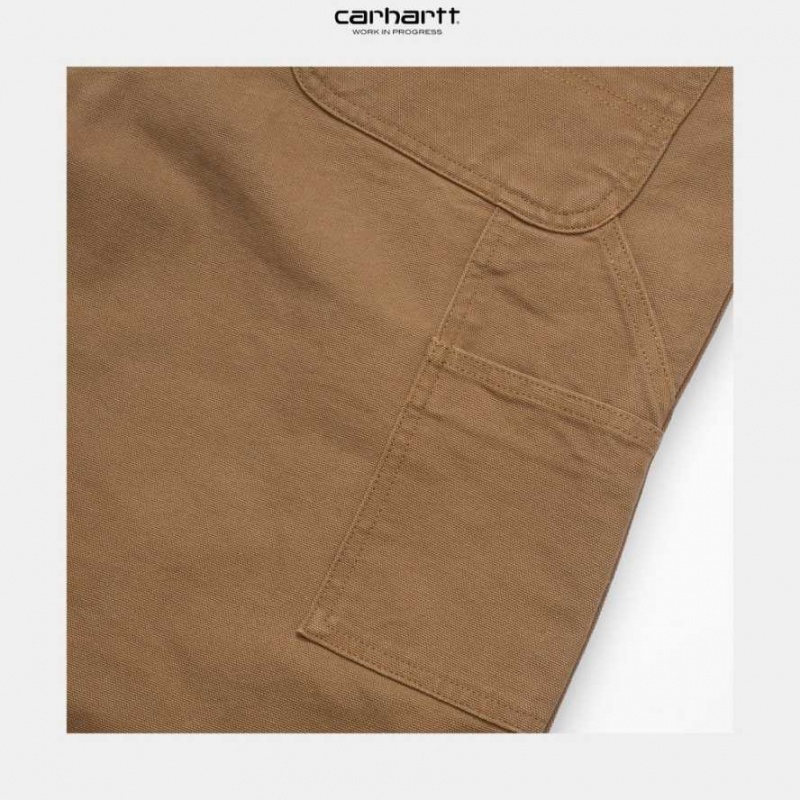 Marron Carhartt Wip Double Knee Pant - Danmark NAH-0293188