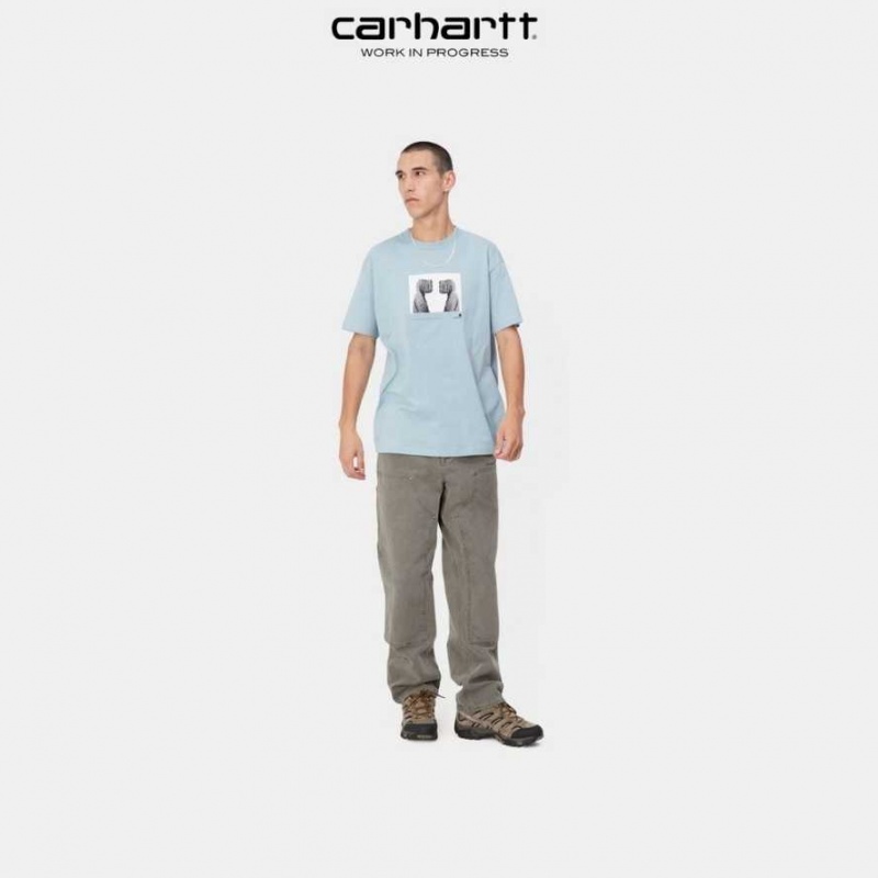 Noir Carhartt Wip Double Knee Pant - Danmark QBI-3609519