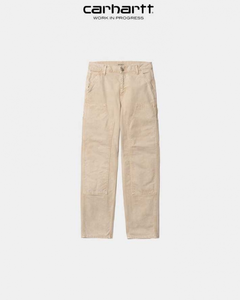 Marron Carhartt Wip Double Knee Pant - Danmark VHR-5431538